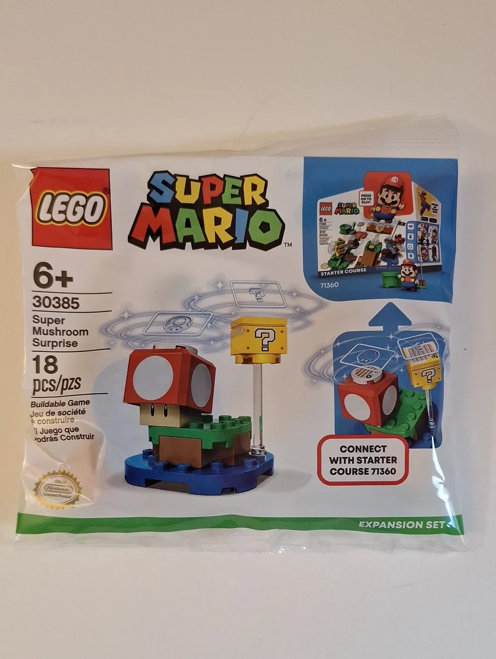 LEGO Super Mario Super Mushroom Surprise Brand New